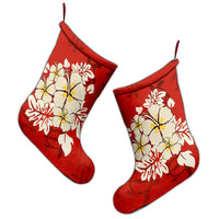 Hawaii Hibiscus Polynesian Christmas Stocking - AH - Polynesian Pride