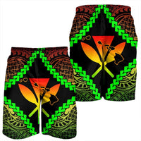 Hawaii Kanaka Kakau Polynesian Men's Shorts - AH - Polynesian Pride