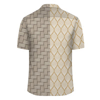 Hawaii Leaves Seamless Pattern Lauhala Moiety Hawaiian Shirt - Polynesian Pride