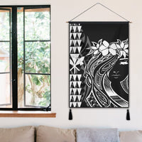 Hawaii Map Kanaka Polynesian Hula Girl Hanging Poster - AH - J5R - Polynesian Pride