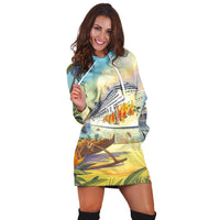 Hawaii Mordern Hoodie Dress - AH - Polynesian Pride