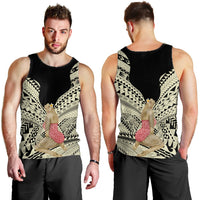 Hawaii Polynesian Hula Girl Wearing Plumeria Tank Top - AH - Polynesian Pride