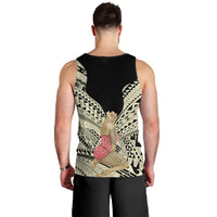 Hawaii Polynesian Hula Girl Wearing Plumeria Tank Top - AH - Polynesian Pride