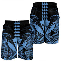 Hawaii Polynesian Kanaka Kakau Men's Shorts - Alan Style Pastel - AH - Polynesian Pride