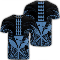 Hawaii Polynesian Kanaka Kakau T Shirt Alan Style Pastel Unisex Black - Polynesian Pride