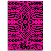 Hawaii Polynesian Seamless Pink Area Rug - AH Luxurious - Polynesian Pride