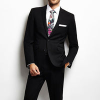 Hawaii Seamless Exotic Pattern With Tropical Leaves Flowers Necktie One Size Black Necktie - Polynesian Pride