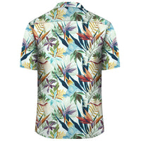 Hawaii Seamless Tropical Flower Plant And Leaf Hawaiian Shirt - Polynesian Pride