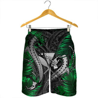Hawaii Shark Polynesian Tropical Men's Shorts - Gray - AH - Polynesian Pride