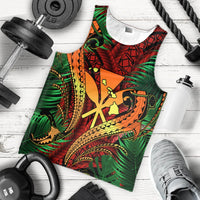 Hawaii Shark Polynesian Tropical Tank Top - Red - AH - Polynesian Pride