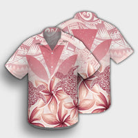 Hawaii Turtle Kanaka Plumeria Polynesian Hawaiian Shirt Pink - AH - Polynesian Pride