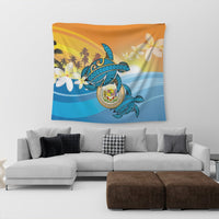 Hawaii Turtle Sea Cost Of Arm Tapestry - AH - Polynesian Pride
