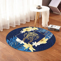 Hawaii Turtle Tropical Round Carpet - Taha Style - AH - Polynesian Pride