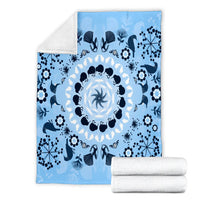 Hawaii Underwater Pattern Premium Blankets - AH - Polynesian Pride