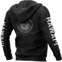 Hawaii Polynesian Hoodie Gray Energy Style - Polynesian Pride