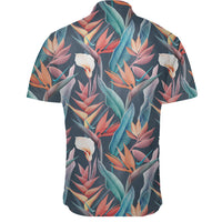 Hawaiian Shirt - Seamless Tropical Flower Hawaiian Shirt - an Summer Shirt - Polynesian Pride