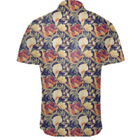 Hawaiian Shirt - Seamless Tropical Flower Plant And Leaf Pattern Background Shirt - Polynesian Pride