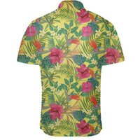Hawaiian Shirt - Tropical Leaves And Flowers Shirt - Polynesian Pride