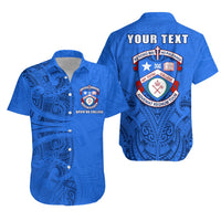 (Custom Personalised) APIFO'OU COLLEGE Hawaiian Shirt Blue Sky Unisex Blue - Polynesian Pride