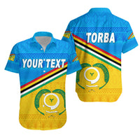 (Custom Personalised) Torba Province Hawaiian Shirt Vanuatu Pattern Traditional Style LT8 Unisex Blue - Polynesian Pride