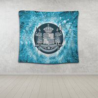Hawaiian Coat Of Arms Polynesian Tapestry - AH - Polynesian Pride