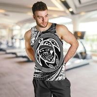 Hawaiian Kanaka Honu Hibiscus Tornando Polynesian Tank Top - AH - Polynesian Pride