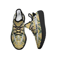 Hawaiian Sneakers YZ Tropical Flamingo Yellow - Polynesian Pride