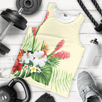 Hawaiian Tropical Wonderful Hibiscus Plumeria Strelitzia Tank Top - AH - Polynesian Pride