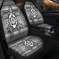 Hawaiian Turtle Polynesian Tribal Car Seat Covers White AH - Polynesian Pride