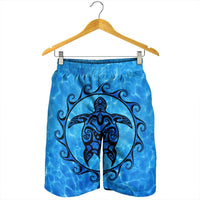 Hawaiian Turtle Polynesia Under The Sea Men's Shorts - AH - Polynesian Pride