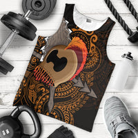 Hawaiian Warrior Helmet Kanaka Polynesian Tank Top - AH - Polynesian Pride