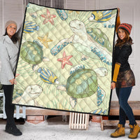 Hawaiian World Animals In Sea Premium Quilts - AH - Polynesian Pride