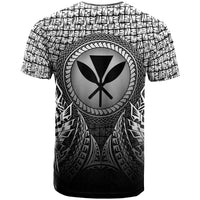 Hawaii T Shirt Polynesian Circle Pattern Black - Polynesian Pride