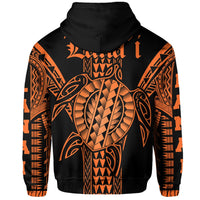 Lanai Island Polynesian Hoodie Zip Comely Style - Polynesian Pride
