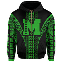 Molokai Island Polynesian Hoodie Zip Comely Style - Polynesian Pride