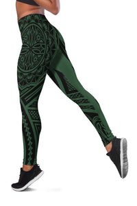Hawaii - Kapa High Leggings - AH - Polynesian Pride