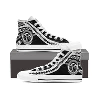Hawaii - King Kekaulike High - High Top Shoes - AH White - Polynesian Pride