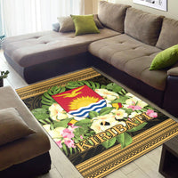 Kiribati Area Rug - Polynesian Gold Patterns Collection - Polynesian Pride
