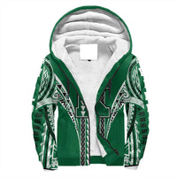 Hawaii - Konawaena High Sherpa Hoodie AH Green - Polynesian Pride
