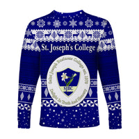St. Joseph's College Christmas Long Sleeve Shirt Simple Style LT8 - Polynesian Pride