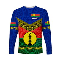 New Caledonia Kanaky Long Sleeve Shirts Kanaky Vibes LT8 - Polynesian Pride