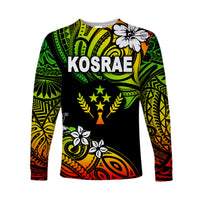 FSM Kosrae Long Sleeve Shirts Unique Vibes - Reggae LT8 - Polynesian Pride