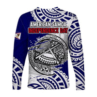 American Samoa Independence Day Long Sleeve Shirt Polynesian Special Version LT14 - Polynesian Pride