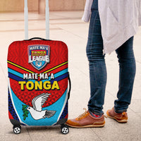 Tonga Mate Ma'a Rugby Luggage Cover Jersey LT6 Red - Polynesian Pride