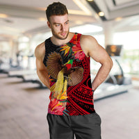 Papua New Guinea Men Tank Top Bird of Paradise LT13 - Polynesian Pride