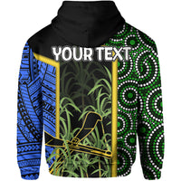 Custom South Sea Islanders Flag Style Hoodie Kanaka LT6 - Polynesian Pride