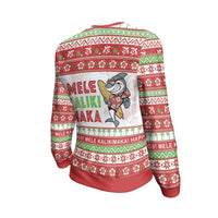 Hawaii Ugly Christmas Sweatshirt - Shark Version - Polynesian Pride