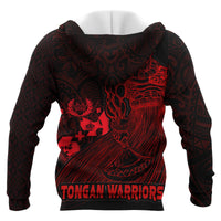 Tonga Polynesian All Over Zip up Hoodie Tongan Warriors - Polynesian Pride