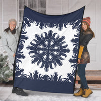 Hawaiian Quilt Pineapple Tropical Premium Blanket - AH - Polynesian Pride