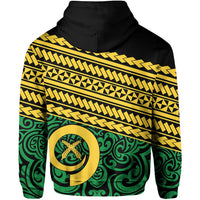 Vanuatu Rugby Hoodie Polynesian Style - Polynesian Pride
